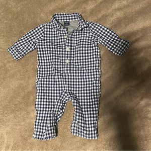 Baby Gap plaid one piece
